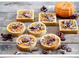 Pumpkin pie / tartelettes au potimarron