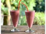 Smoothie tout rouge