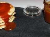 Pancakes sauce caramel salé