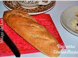 Baguette croustillante et facile