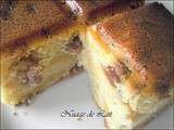 Cake aux Pommes/Calvados & Raisins Secs