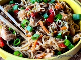 Chow Mein au Poulet