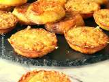 Mini Quiches apéritives sans pâte aux Crevettes Grises