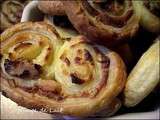 Palmiers salés au Boursin et aux Noix