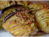 Pommes de Terre Hasselback façon crumble