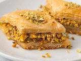 Baklava aux amandes et pistaches