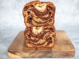 Cake marbré à la banane