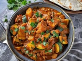 Curry de courgettes aux épices