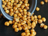 Pois chiches grillés aux épices