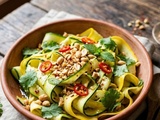 Salade de courgettes à la thaïe