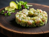 Tartare de daurade au wasabi