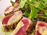 Tataki de thon au sésame