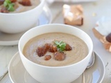 Velouté de champignons aux marrons