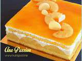 « Anapassion » entremets ananas passion