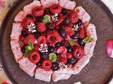 Jolie charlotte aux fruits rouges