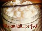 Riz au lait onctueux