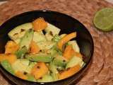 Salade d’été mangue-avocat