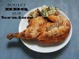 Poulet bbq sur braise