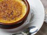 Crème brûlée soyeuse et crèmeuse