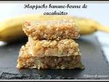 Flapjacks banane-beurre de cacahuètes