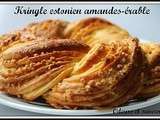 Kringle estonien amandes-érable