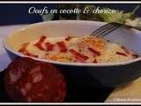 Oeufs en cocotte & chorizo