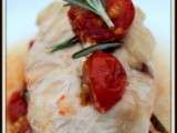 Papillotte de poulet aux tomates cerises