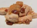 Poulet au Muscat et aux fruits secs