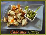 Cake aux lardons et olives