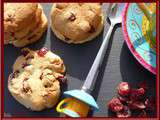 Cookies aux cranberries