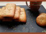 Financiers aux amandes et graines de sésames