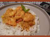 Gambas au Curry au Thermomix