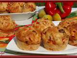 Muffins aux poivrons et figues