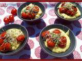 Polenta aux Tomates cerises