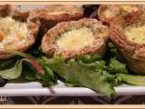 Quiche toast Cups au saumon