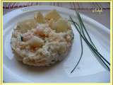 Risotto crevettes, noix de pétoncle