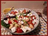 Salade de patates douces au quinoa et feta