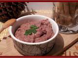 Tartinade de haricots rouges au piment d'Espelette