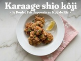 Karaage Shio Koji : le Poulet Frit Japonais au Koji de Riz
