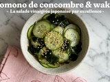 Sunomono concombre wakamé : recette japonaise croquante