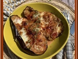 Aubergines farcies façon parmigiana