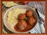 Boulettes de viande de veau à la sauce tomate (polpettes)