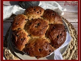 Brioche au skyr et pépites de chocolat