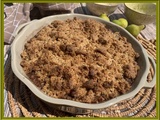 Crumble de figues et noix