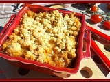 Crumble de poivrons et chorizo