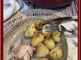 Cuisse de dinde et pommes de terre grenaille