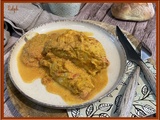 Curry de cabillaud