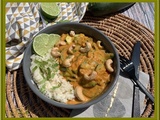 Curry de courgettes au lait de coco