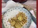 Curry de pois chiche au poulet