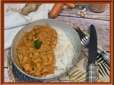 Dahl de pois chiches et carotte